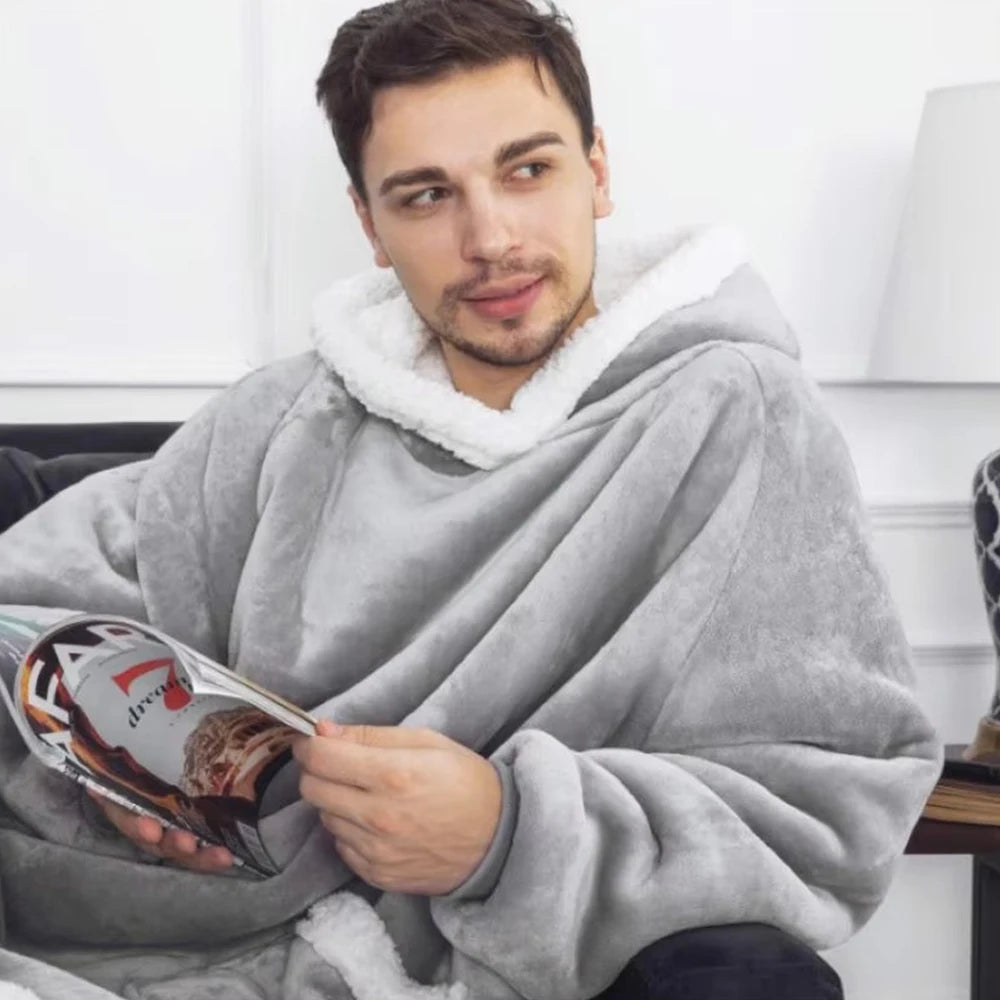 Couverture à capuche