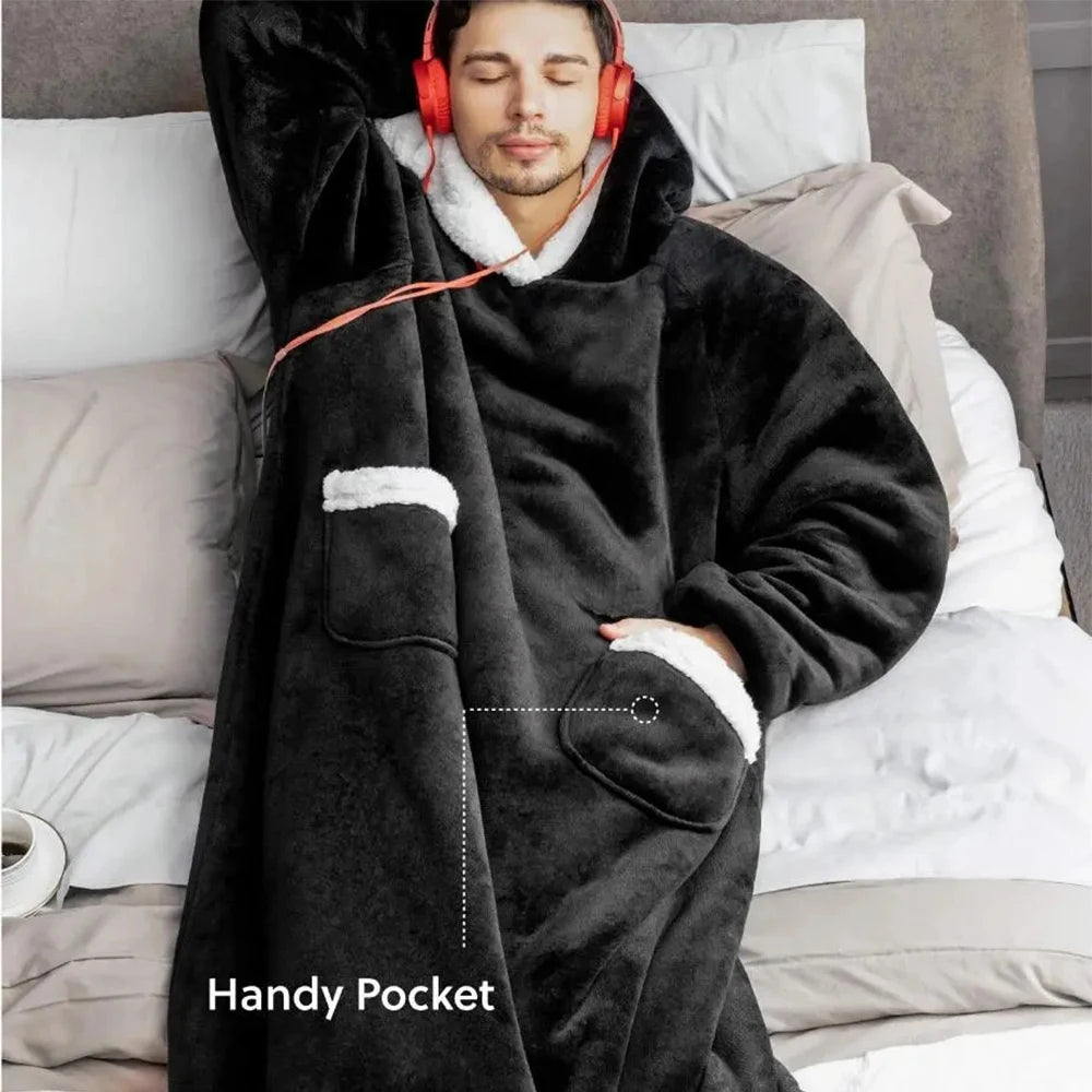 Couverture à capuche