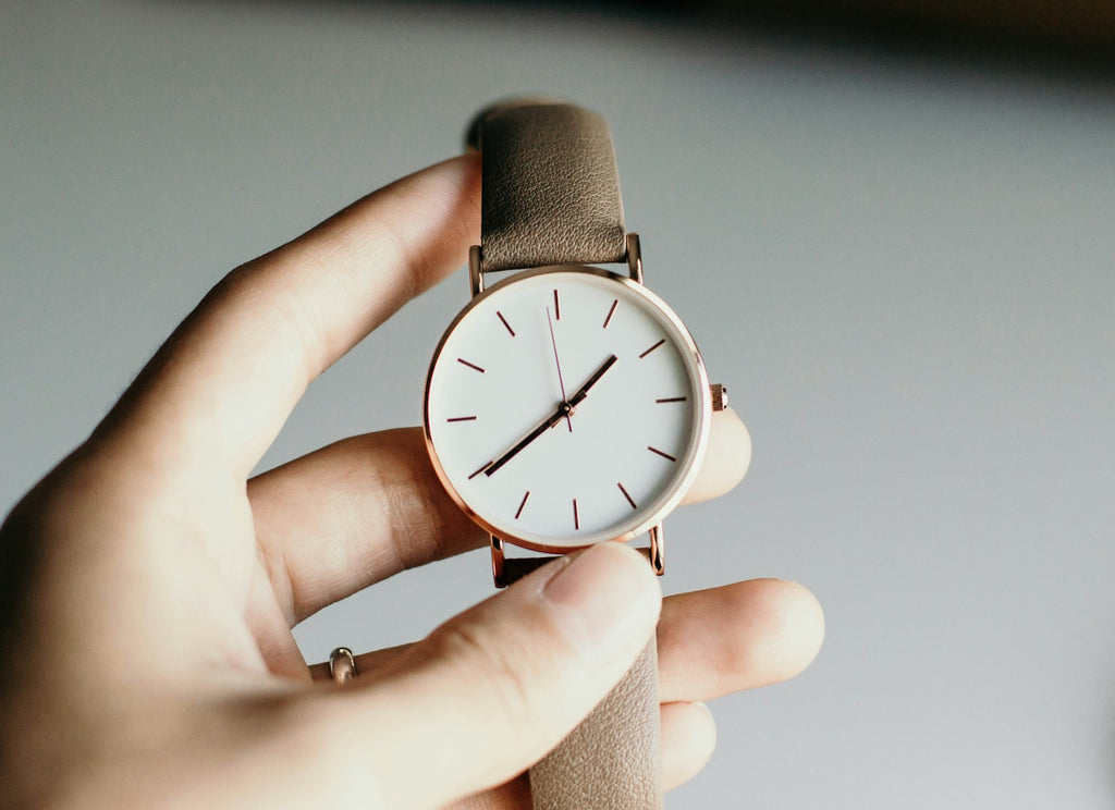 Montre exemple, détail du cadran