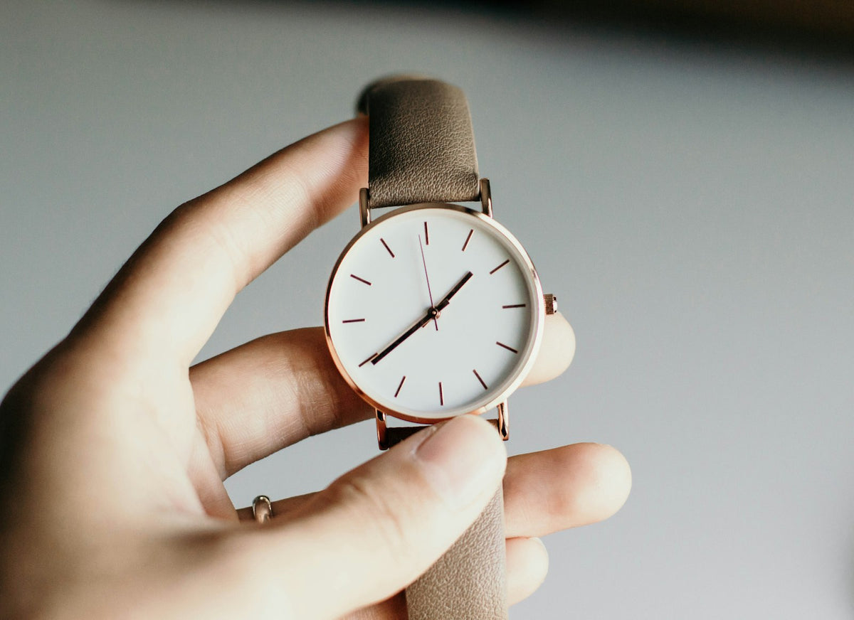 Montre exemple, détail du cadran